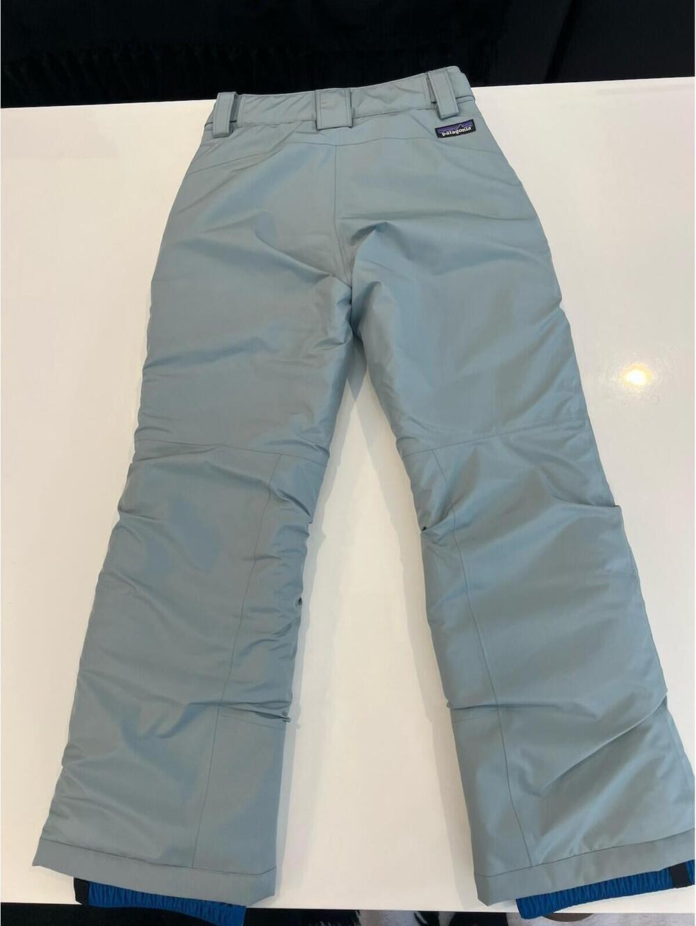 $169 Patagonia Powdertown Snow Pants Thermal Blue Size Large - Picture 5 of 16